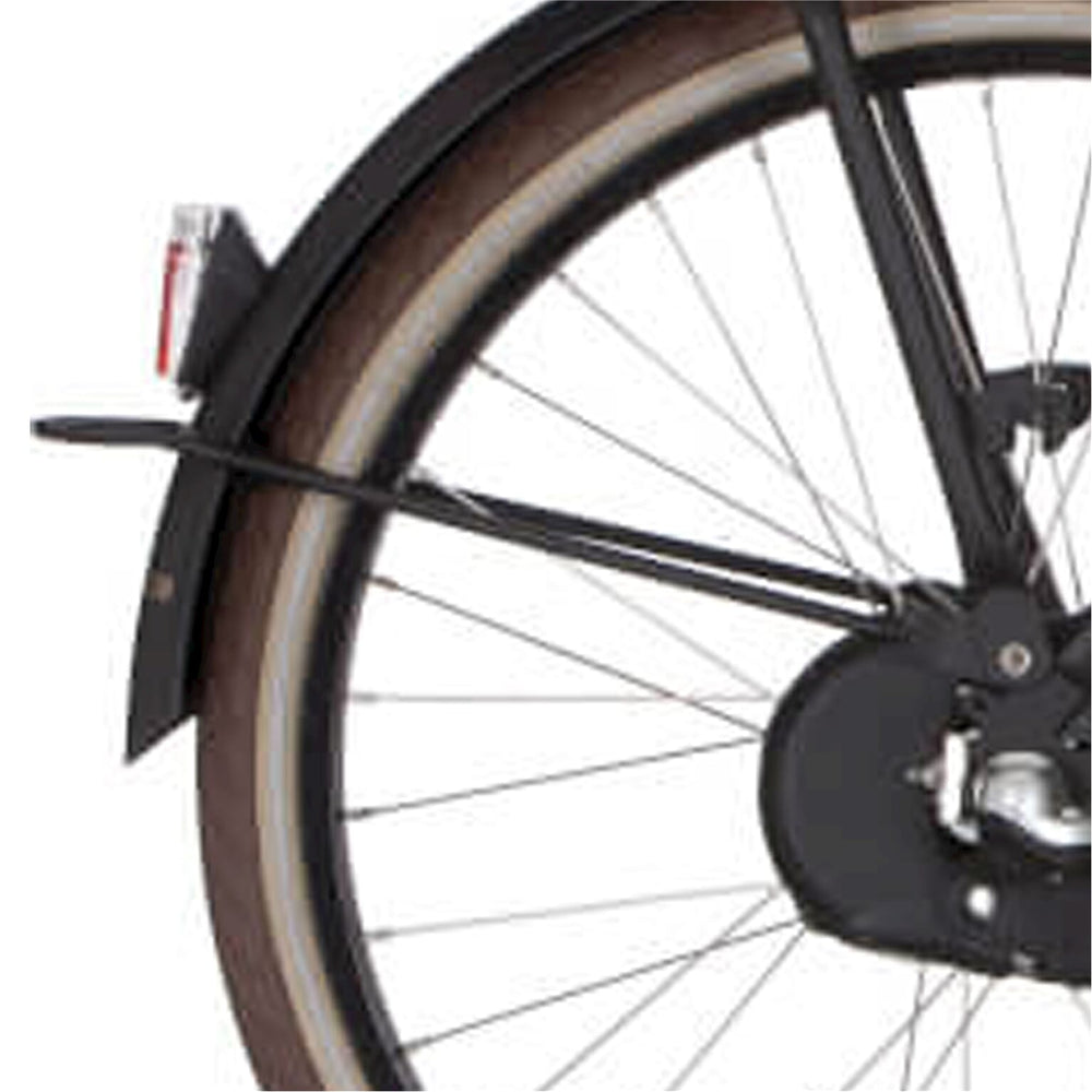 Cortina Spatbordstang achter 26 U4 gitzwart mat