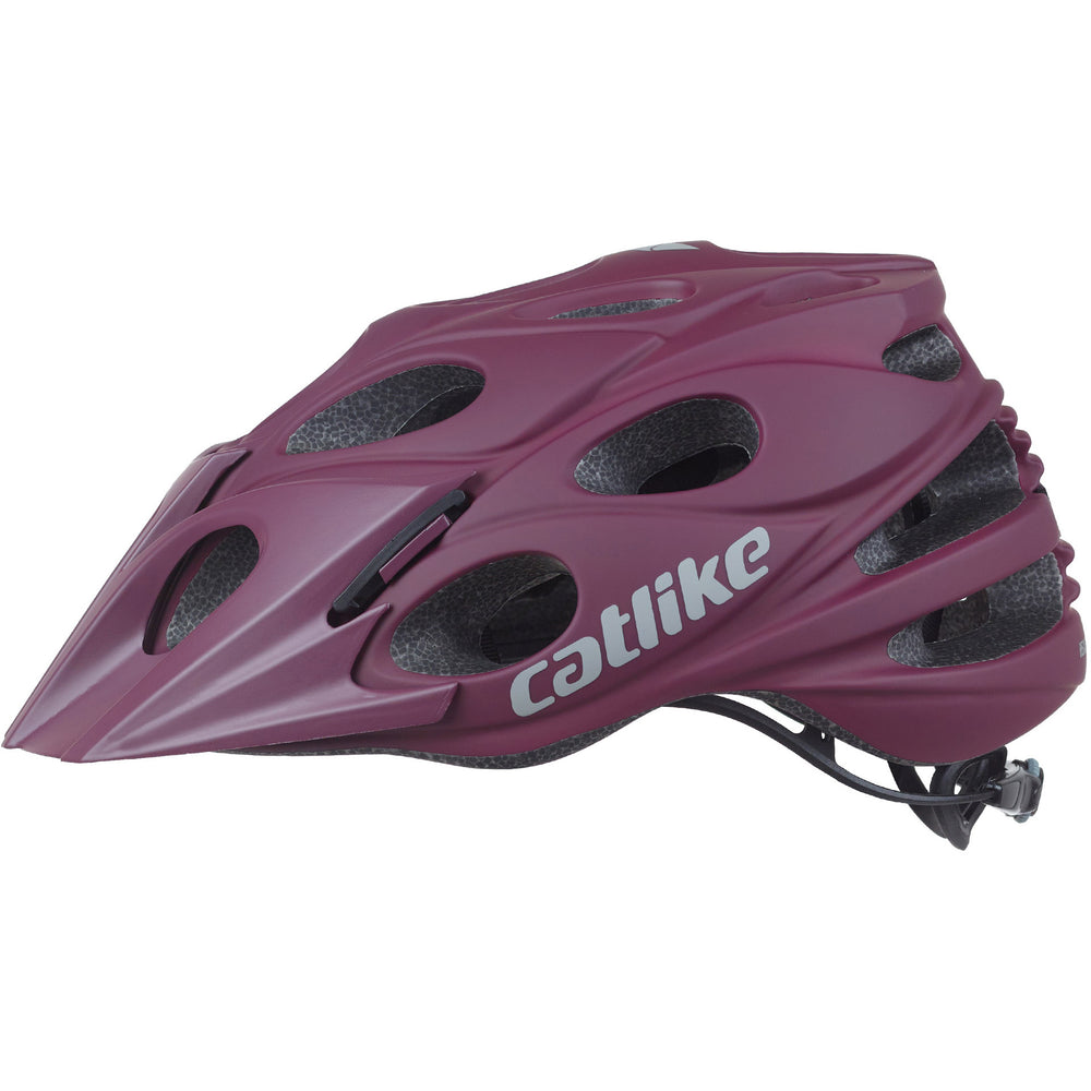 Catlike MTB helm Leaf maat L 58-60cm bordeauxrood