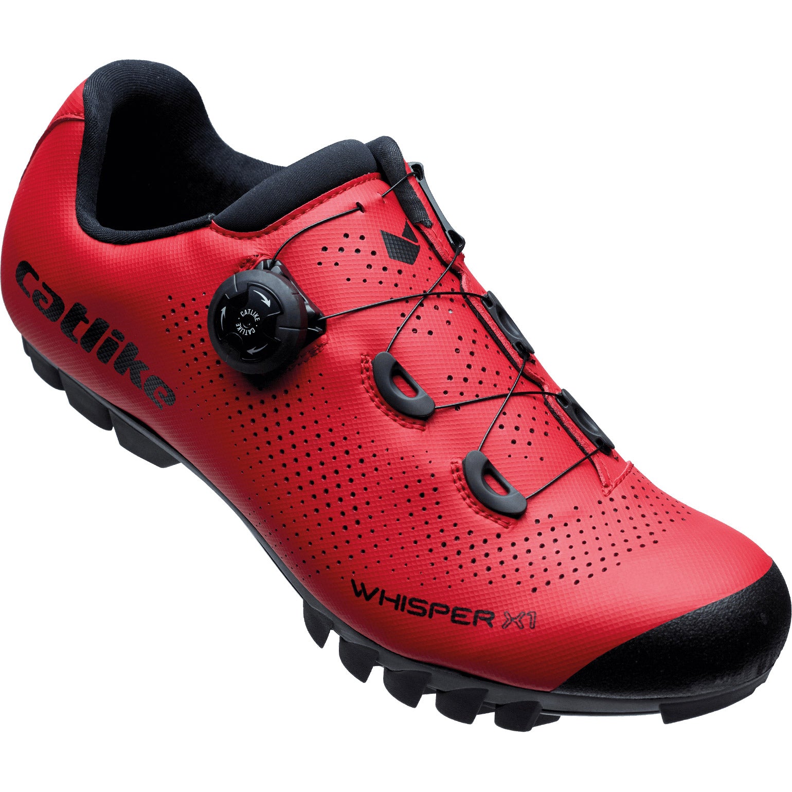 Buzaglo catlike mtb schoenen fluister x1 mtb nylon maat 41 rood