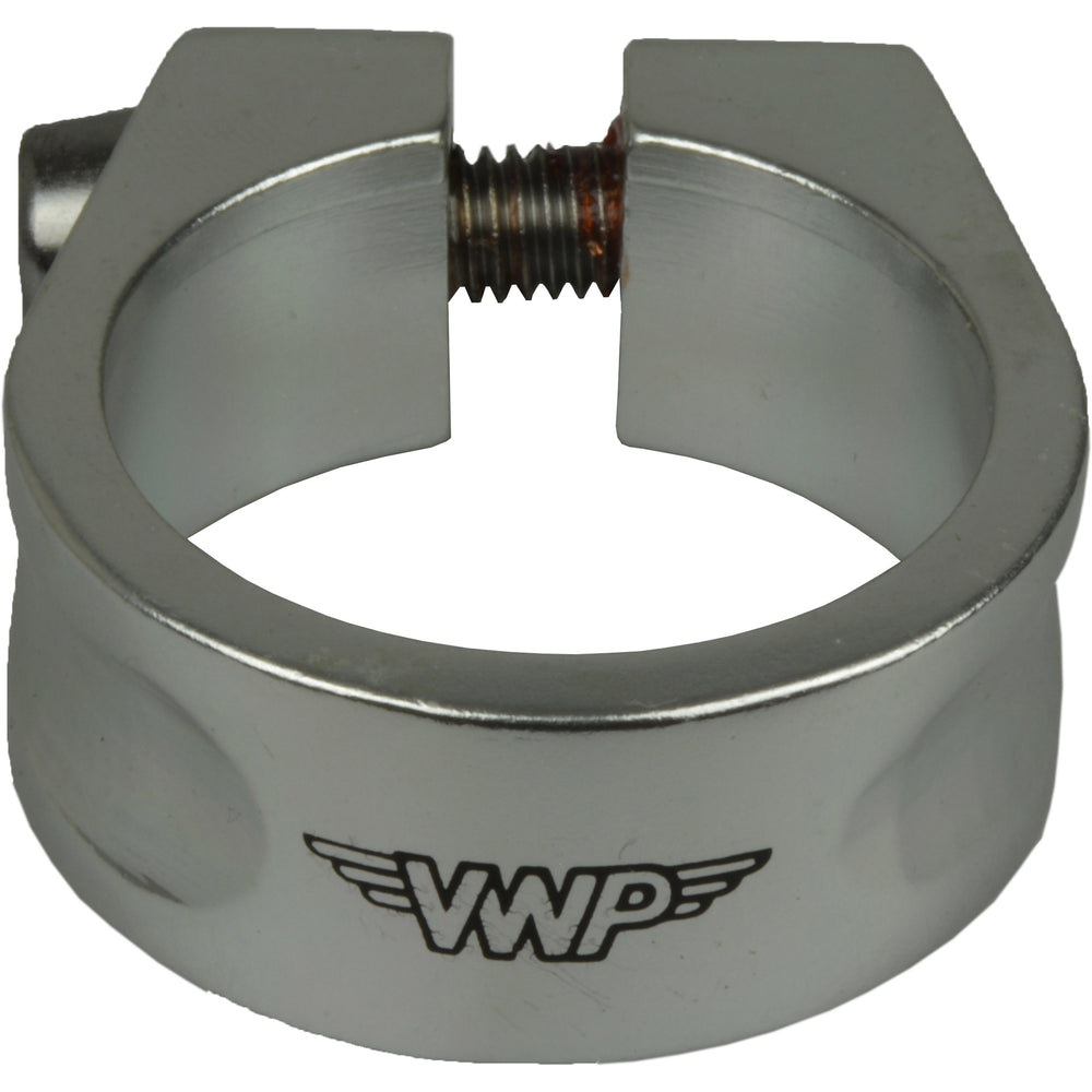 VWP Collier de tige de selle alu 31,8 mm argent FF (34)