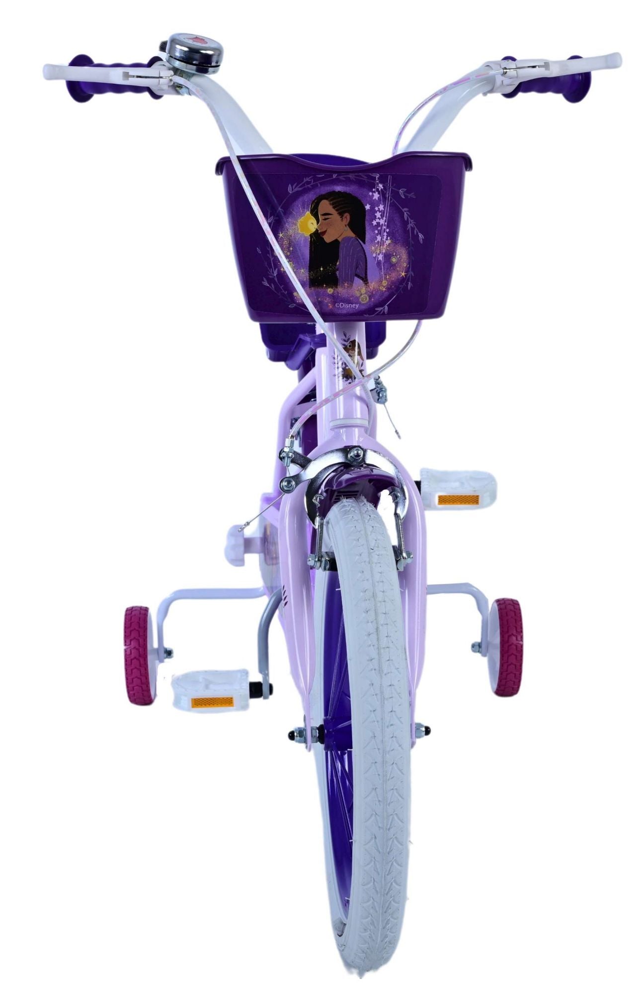 Disney Wish Kinderfiets - Meisjes - 16 inch - Paars - Twee handremmen