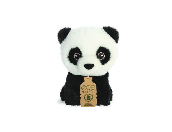 Eco Nation Pluchen Knuffel Mini Panda 13 cm