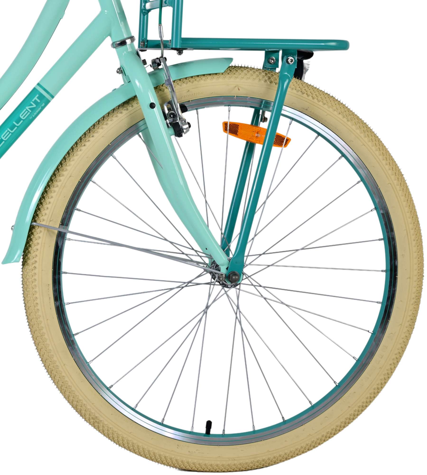 Volare Excellent Kinderfiets - Meisjes - 26 inch - Groen - Twee handremmen