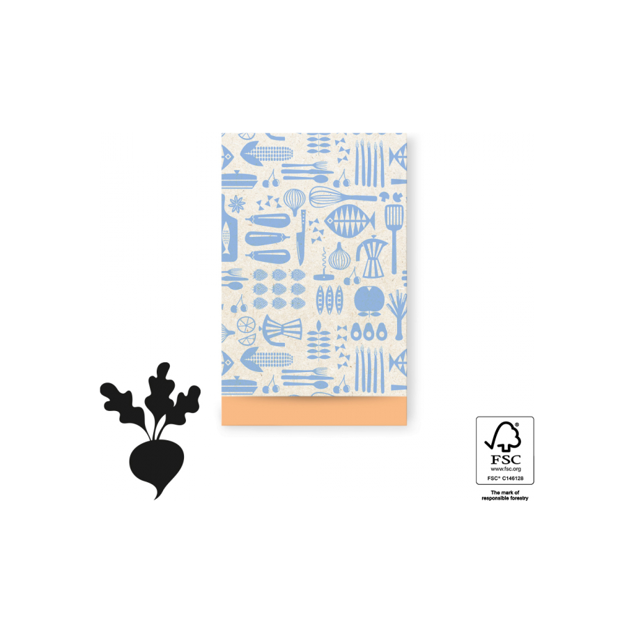 House of Products Cadeauzakjes Foodies Lichtblauw 12x19cm 200st