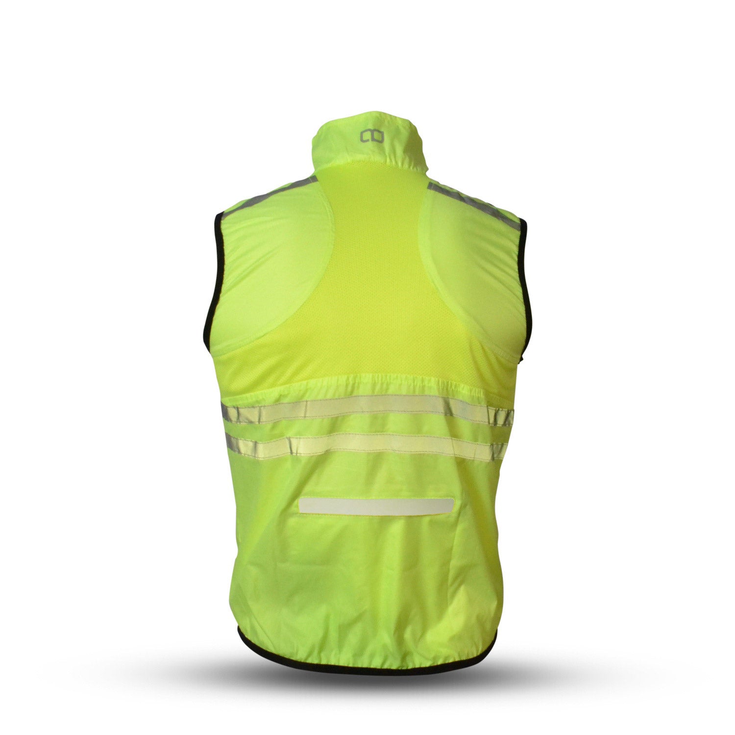 Gato windjack mesh vest neongeel klein