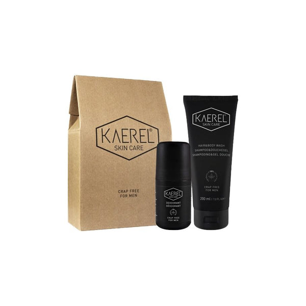 Kaerel Skin Care Starterset: Deodorant + Hair Bodywash