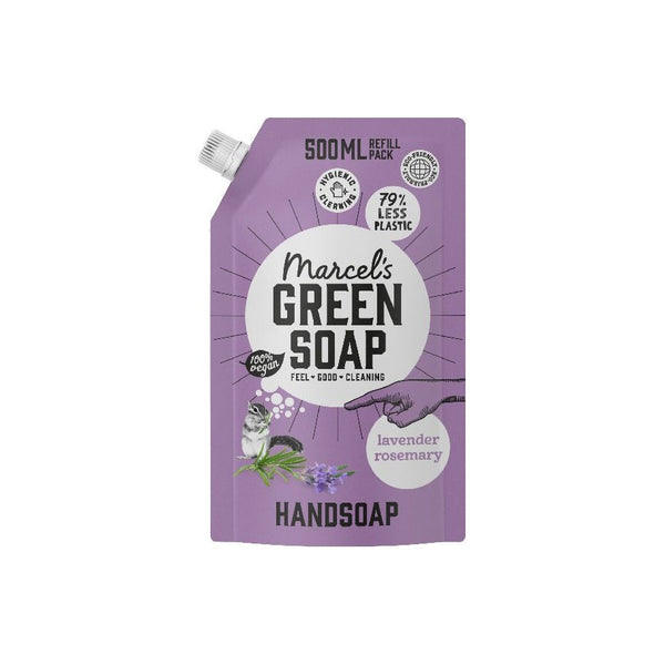 Marcels Green Soap Handzeep Lavendel Rozemarijn 500ml navulzak