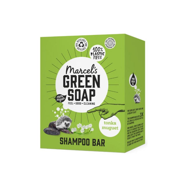 Marcels Green Soap Shampoo Bar Tonka Muguet 90gr