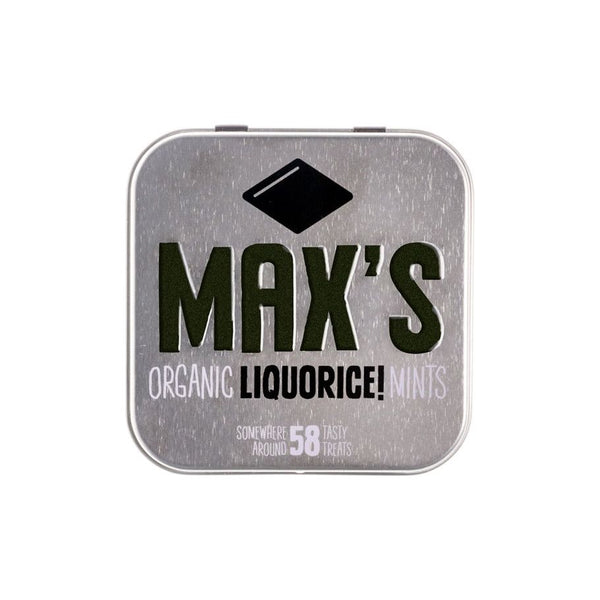 Max Organic Mints Liquorice Mints 35gr