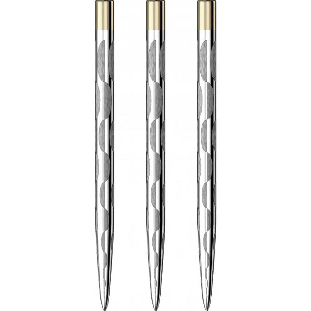 Mission Laser Plus Solic Arc Steel Tip Darts Points Zilver - 38 mm