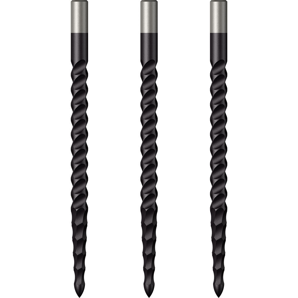 Mission Lunar CS Steel Tip Dartpunten zwart - 40 mm