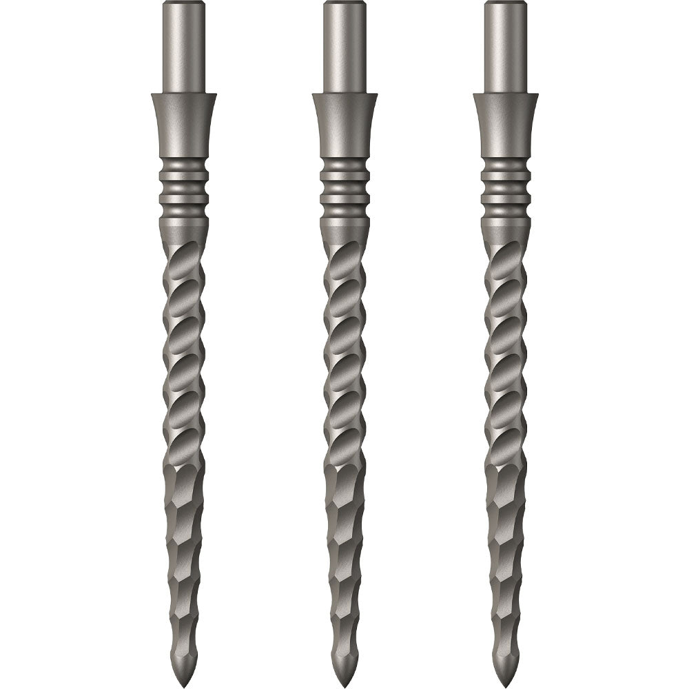 Mission Sniper Lunar CS Steel Tip Dartpunten Zilver - 32 mm