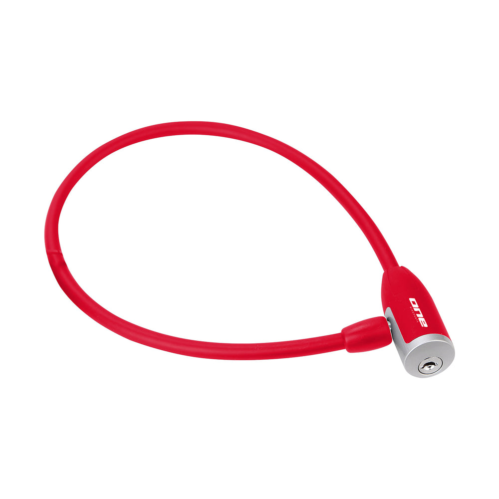 Eén kabelslot 12,65 12mm 65cm rood