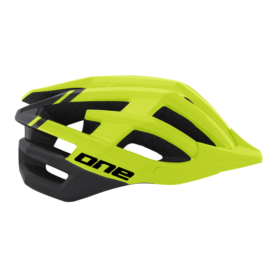 One helm mtb race ml (57-61) groen zwart