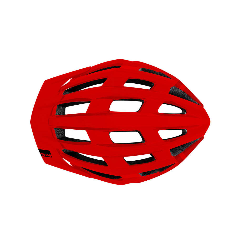 One helm mtb race sm (54-58) rood wit