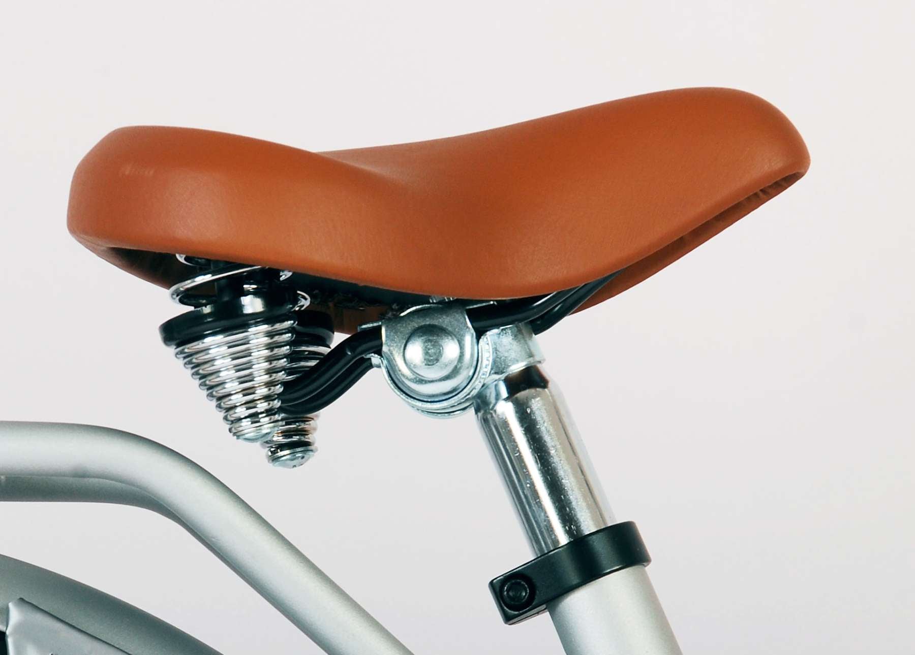 Volare Oma Classic Kinderfiets - Meisjes - 20 inch - Mat Zilver