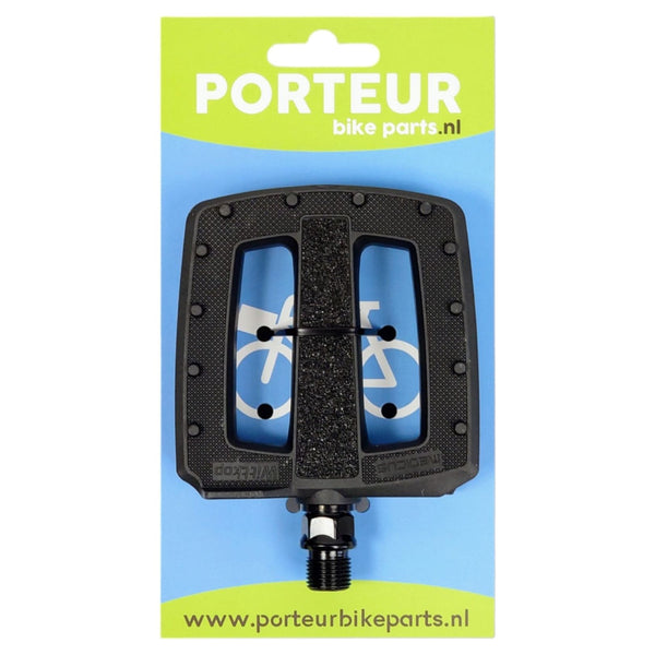 Porteur pedalen zwart medicus