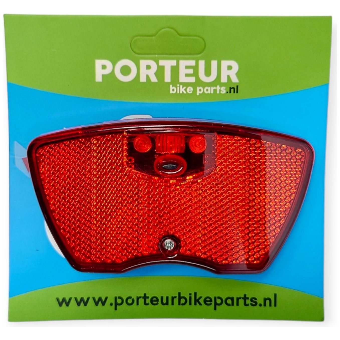Porteur achterlichtdrager 3 led 80mm