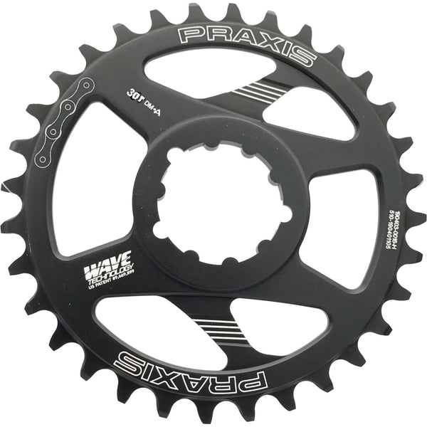 Praxis Kettingblad 1x MTB DM-A 30t staal zwart