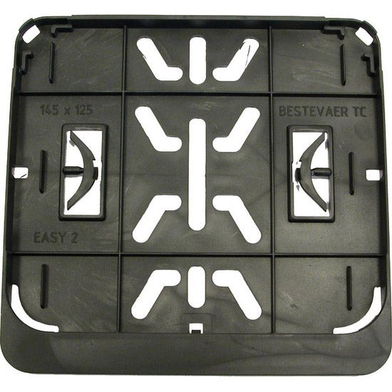 Kentekenplaat-houder 145x125 zwart oa Speedpedelec