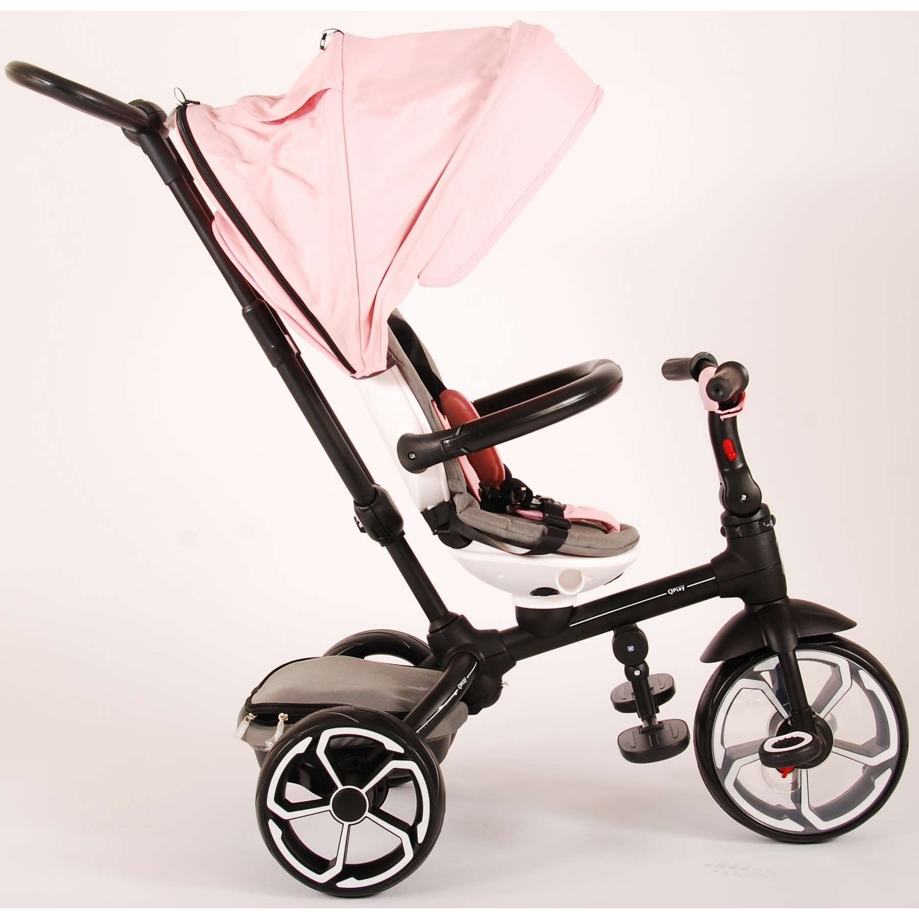 Qplay Tricycle Prime 4 en 1 - Filles - Rose