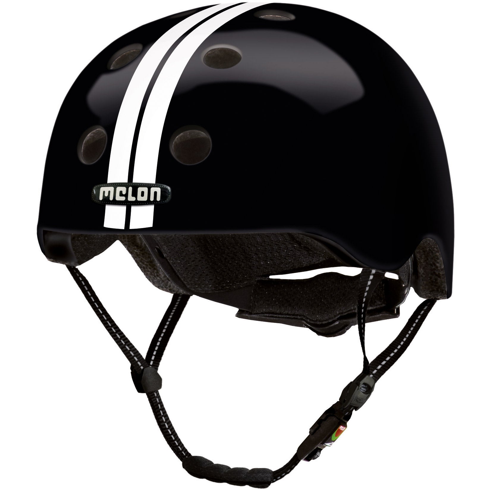 Melon helm Urban Active Straight Wit Zwart XL-2XL