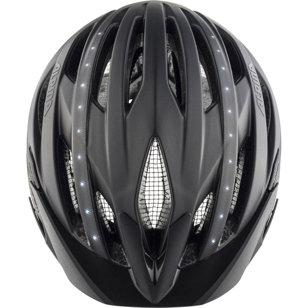 Alpina sports urban helm haga led 51-56 mat zwart