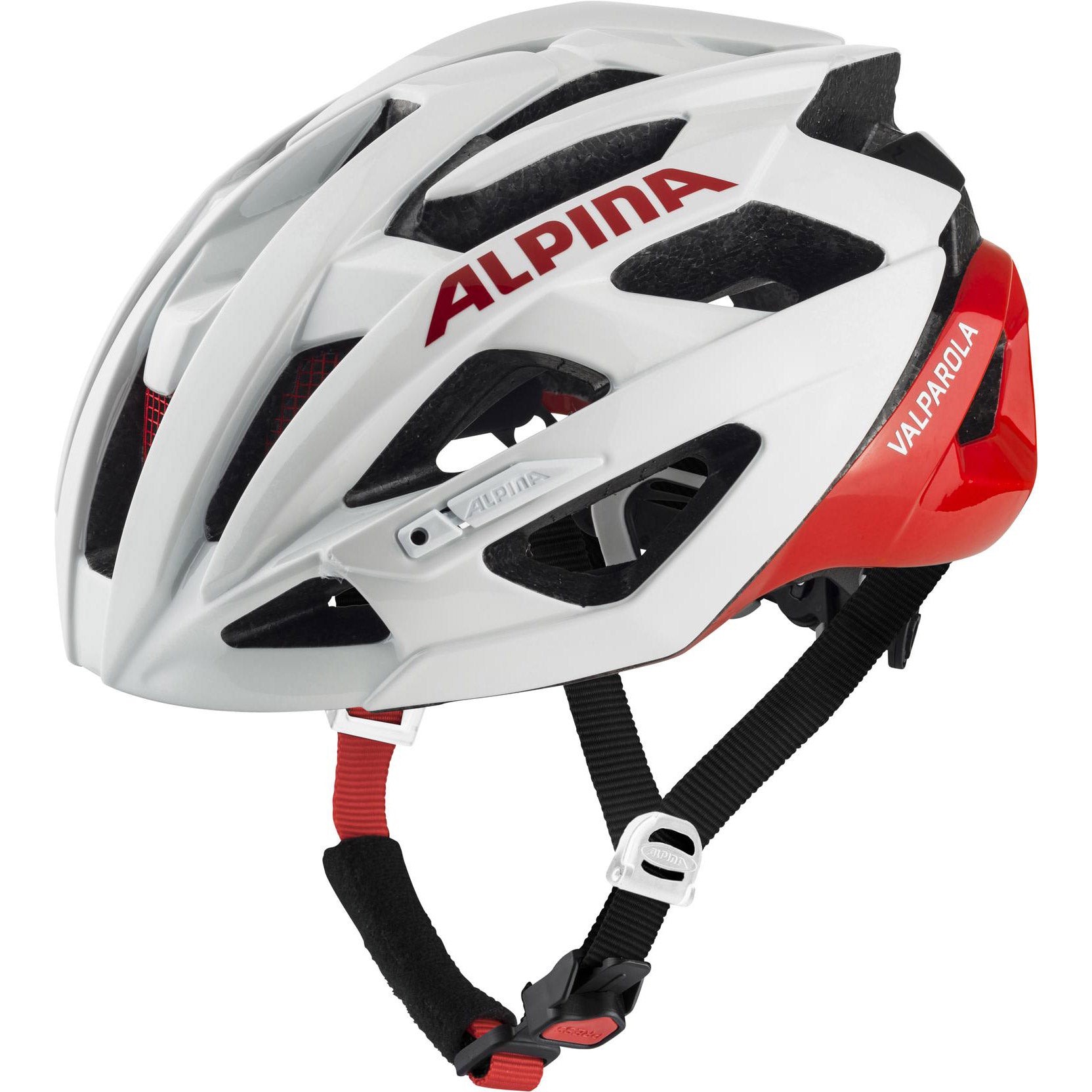 Alpina Sports tour helm Valparola 51-56 met rood