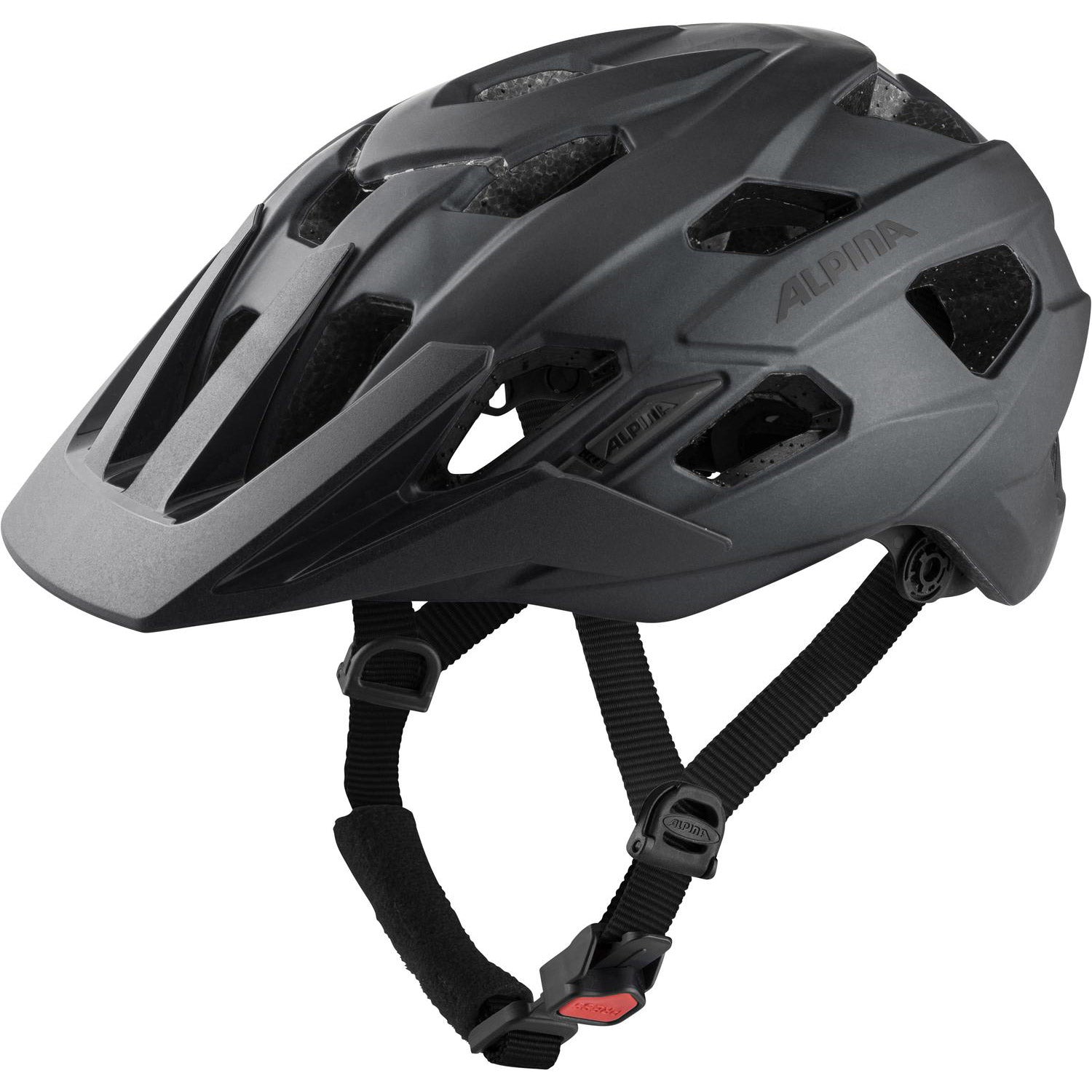 Alpina Sports MTB-helm Plose Mips 57-61 mat zwart