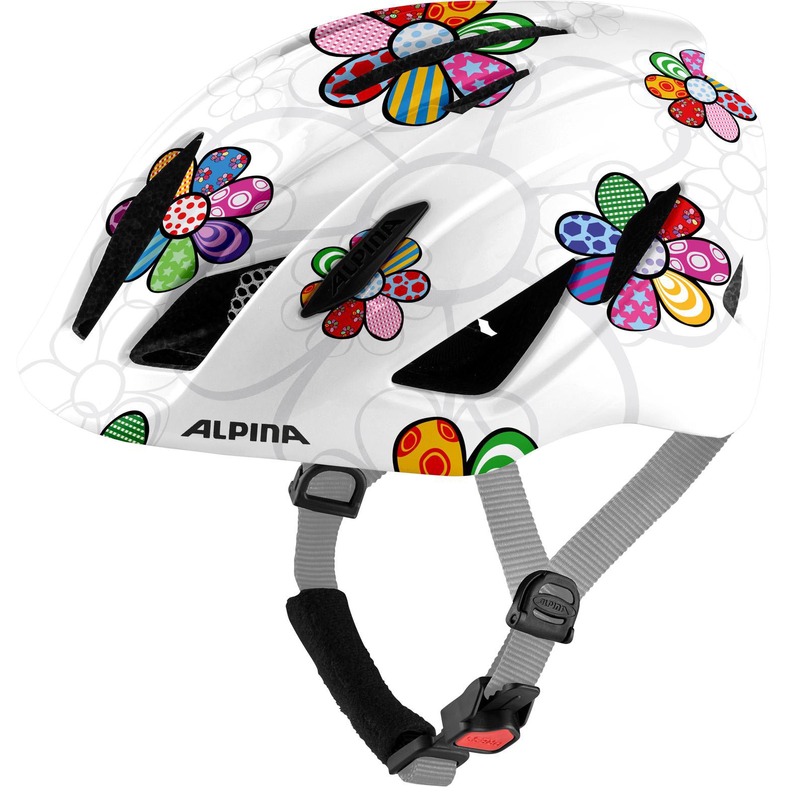 Alpina helm Pico parelwit-bloem glans 50-55