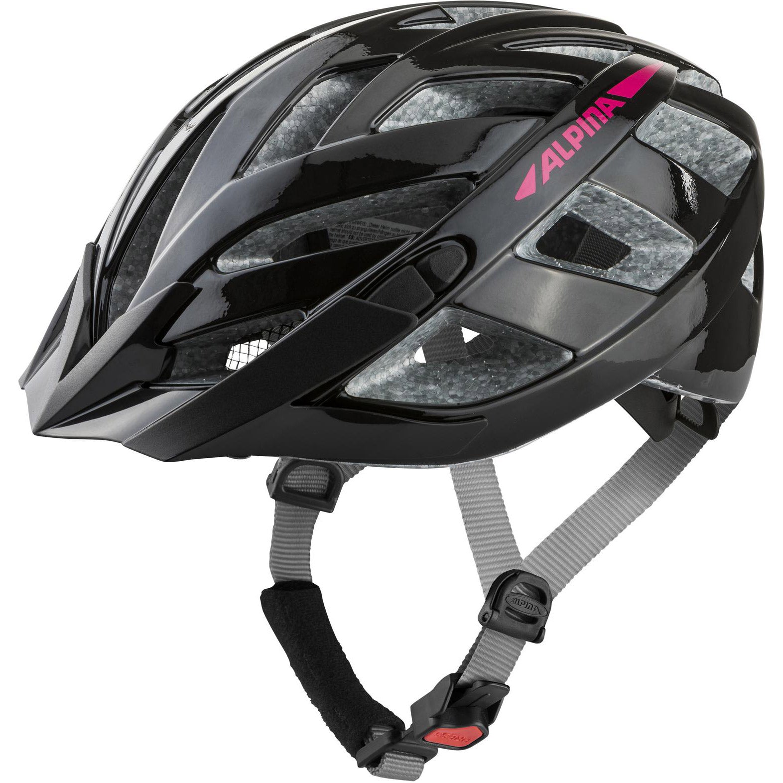 Alpina Sportstourhelm Panoma 2.0 52-57 glans zwart roze
