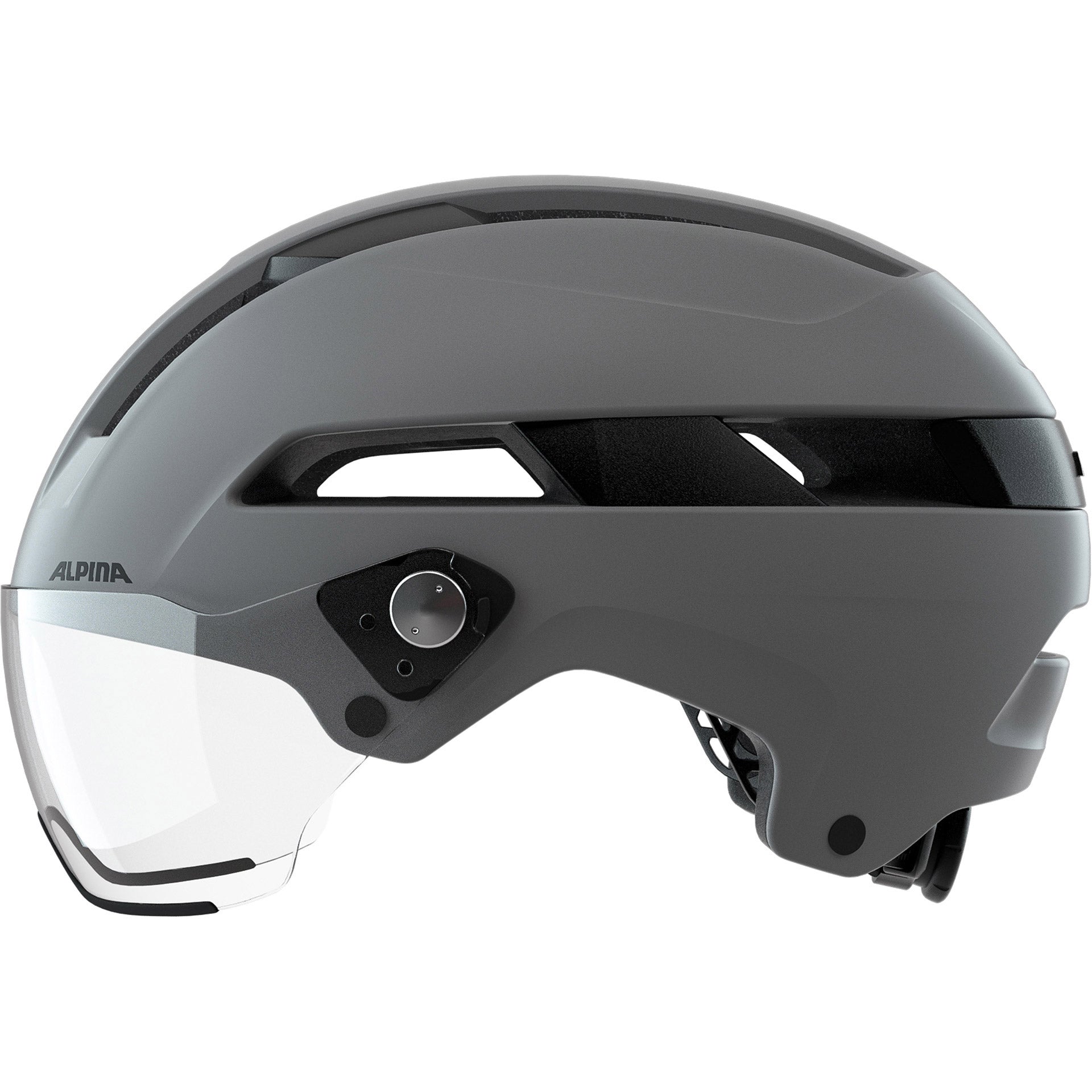 Alpina Sports stadshelm Soho Visor 51-56 mat grijs