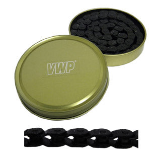 Vwp ketting 1 2-3 32 102 bmx f teflon gecoat (in blik) zwart