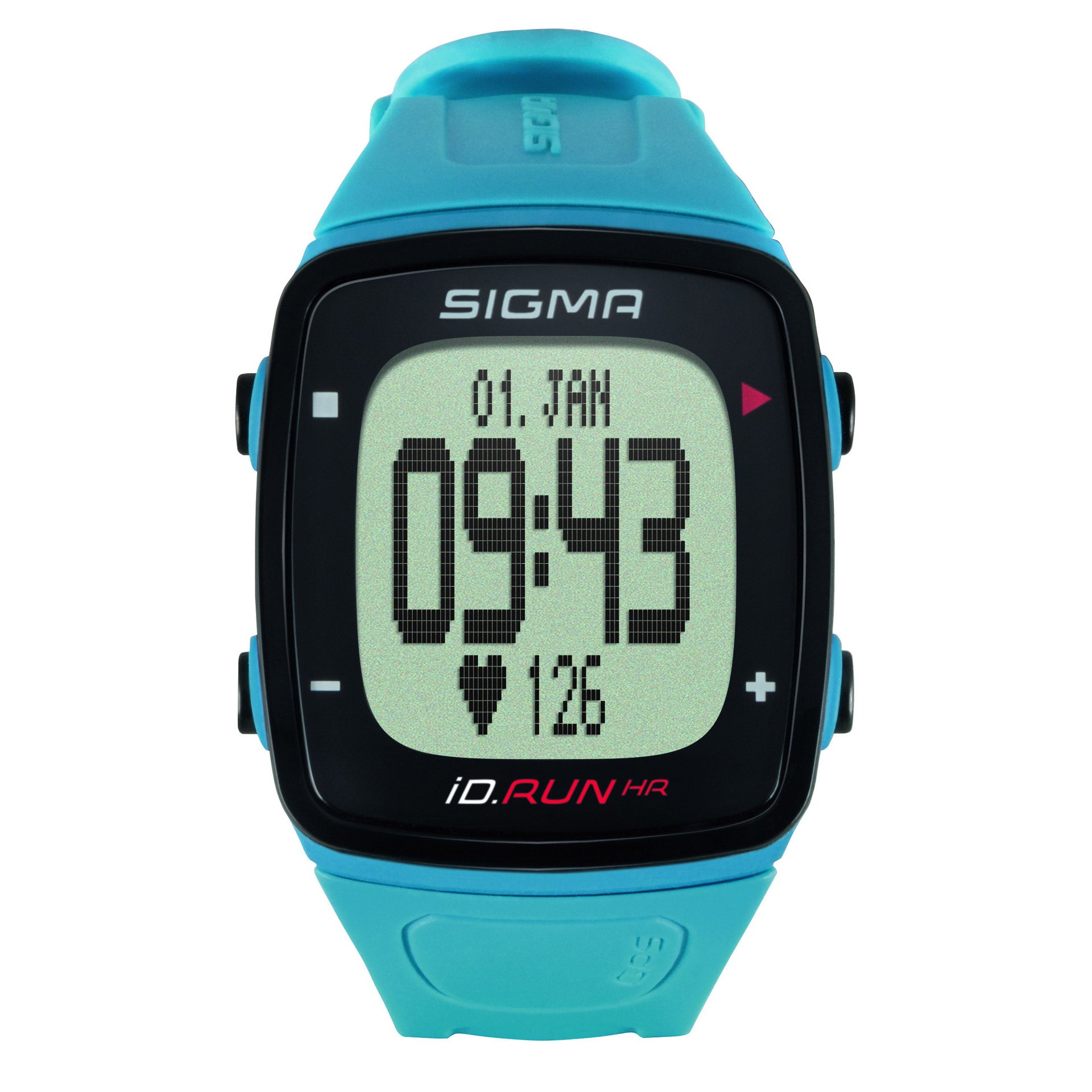 Sigma iD.RUN HR Pacific Blauw Sporthorloge 24910