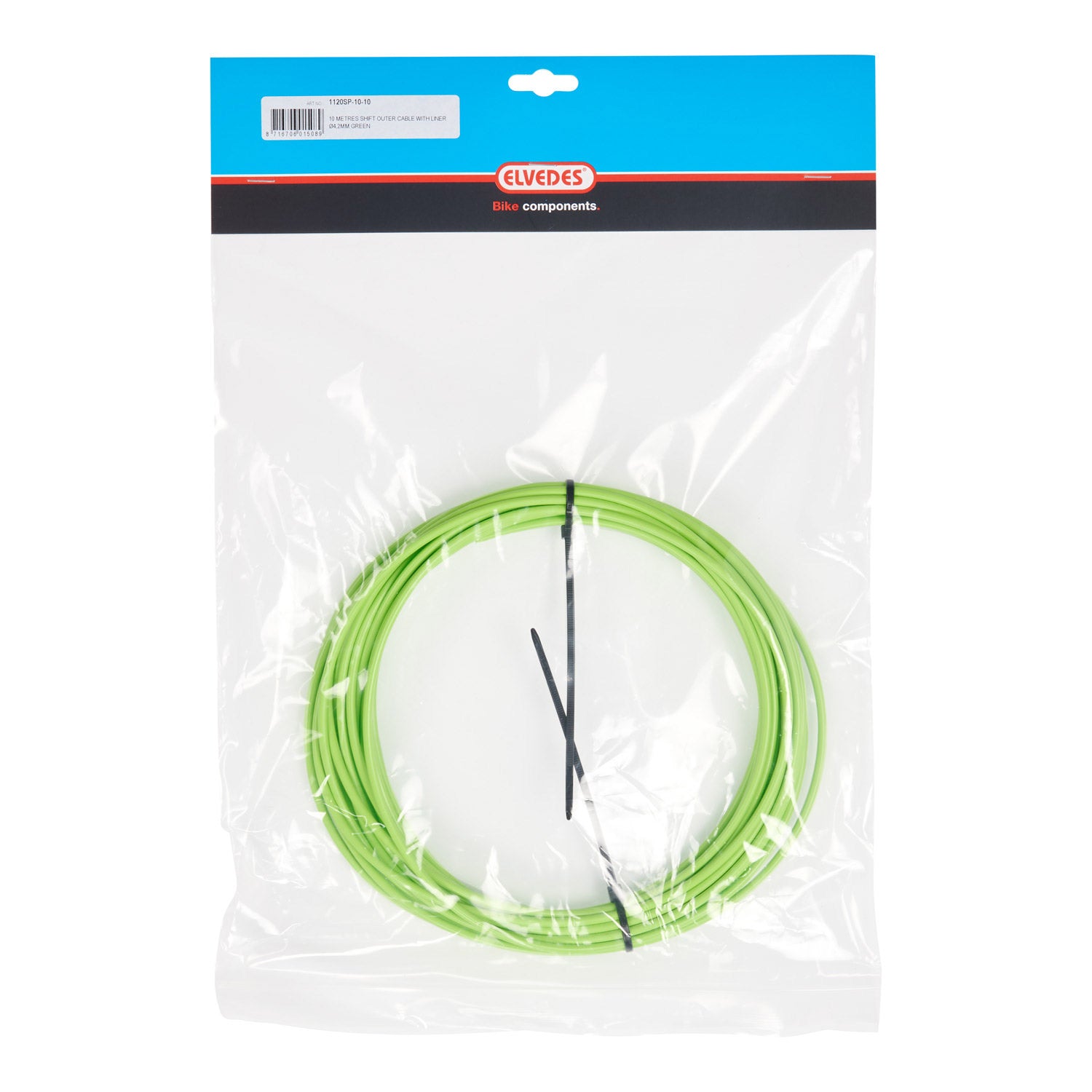 Elvedes schakel buitenk 4,2mm (10m) groen liner 1120sp-10-10