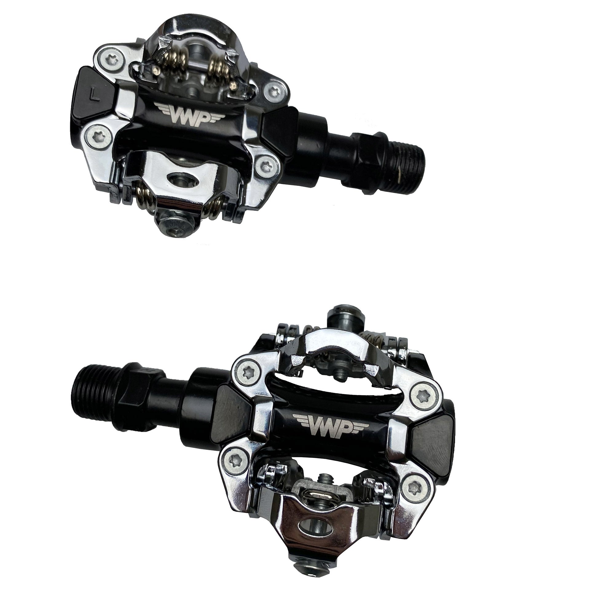 VWP Pedaal SPD zwart afgedichte lagers