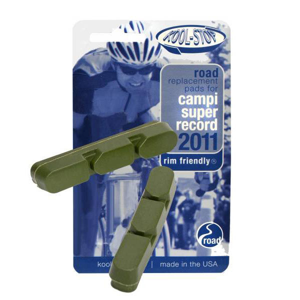 Koolstop remblokken R15 Campa SR keramisch groen (2e)