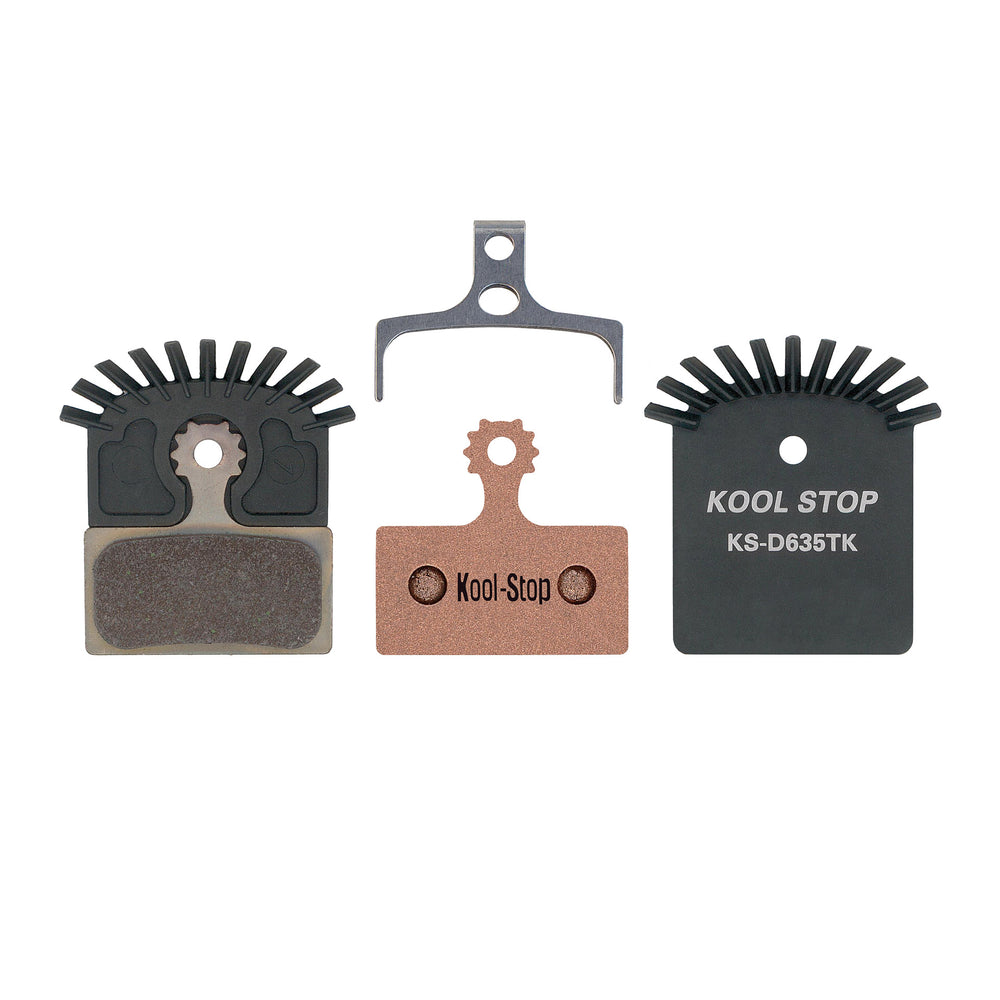 Jeu de plaquettes de frein à disque Koolstop Aero Pro D635TK Shimano fritté