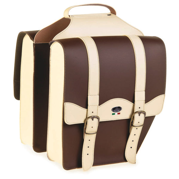 Monte Grappa Double Pannier 17L Cruiser Vintage Cream T.Dimoro
