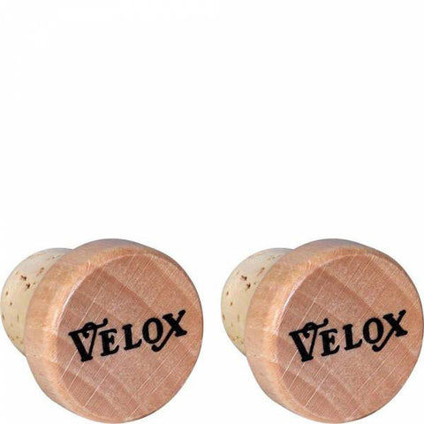 Velox Bar end cap Wood vintage p set