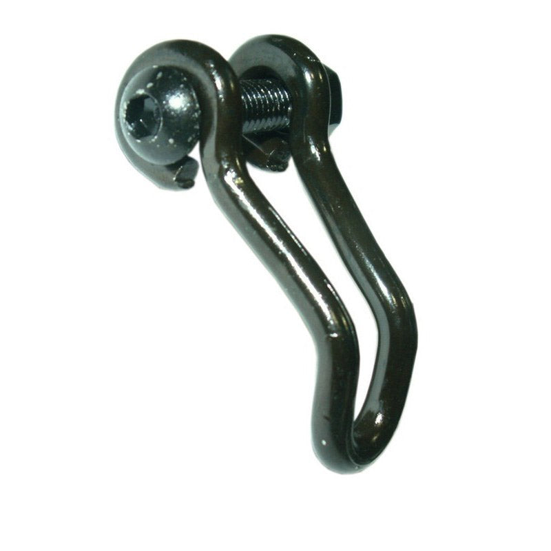 Busch muller bumm koplamphaak zwart RVS kort 25 18mm