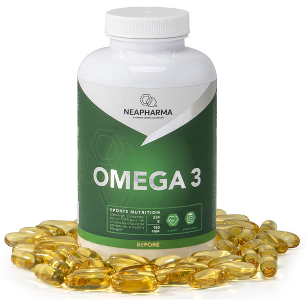 Neapharma omega capsules Omega 3 Boost pot met 180 capsules