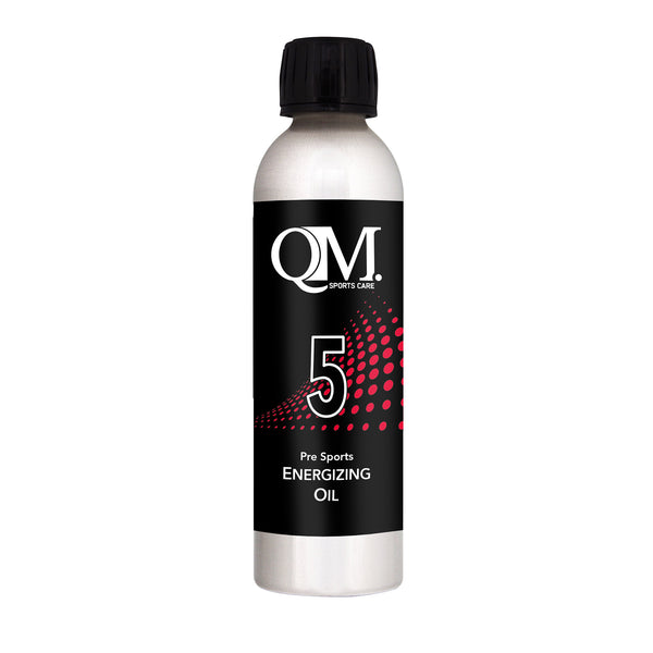 QM Sports Care 5 energizing oil fles 200ml