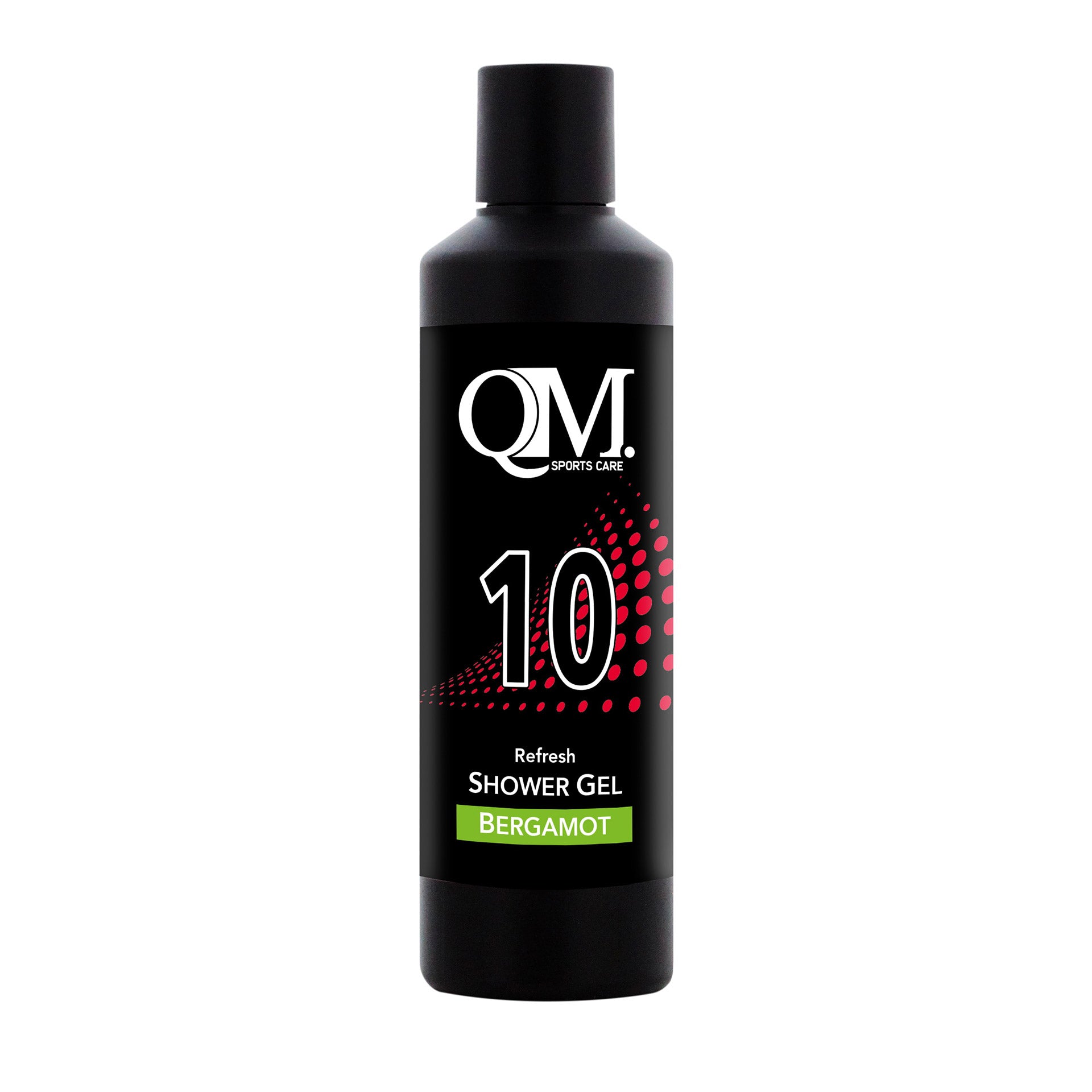 QM Sports Care QM Sportscare 10 flesjes 200ml Douchegel Frisse Bergamot