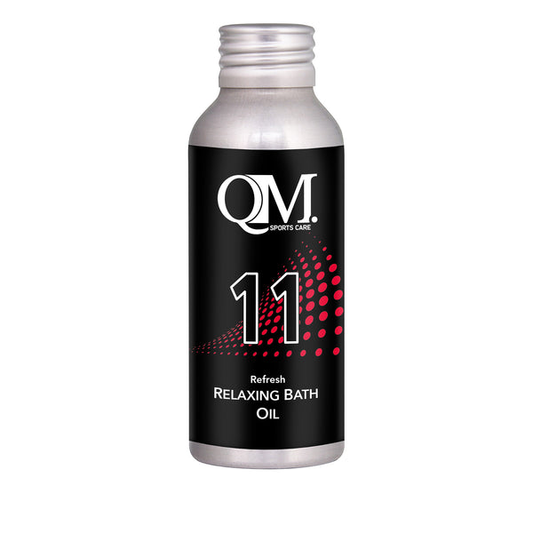 QM Sports Care 11 relaxing bath oil fles 100ml