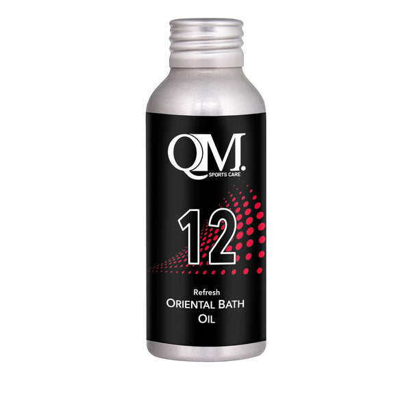 QM Sports Care 12 oriental bath oil fles 100ml