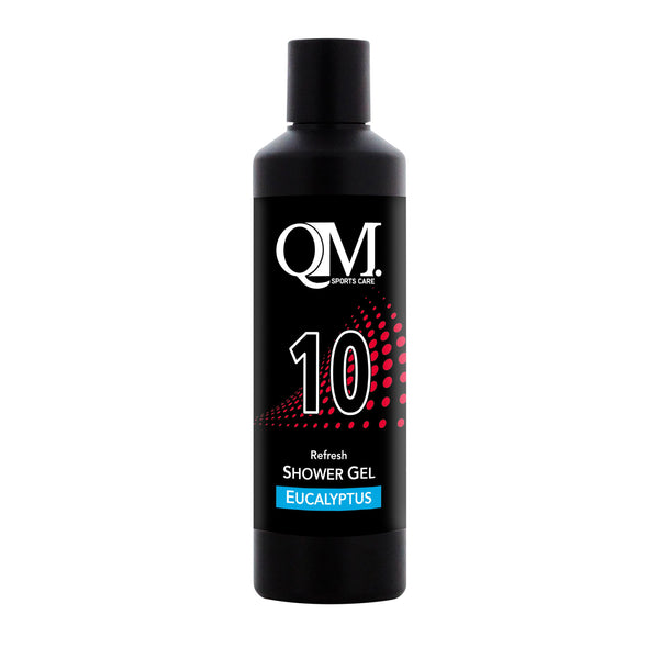QM Sports Care 10 showergel fresh eucalyptus fles 200ml