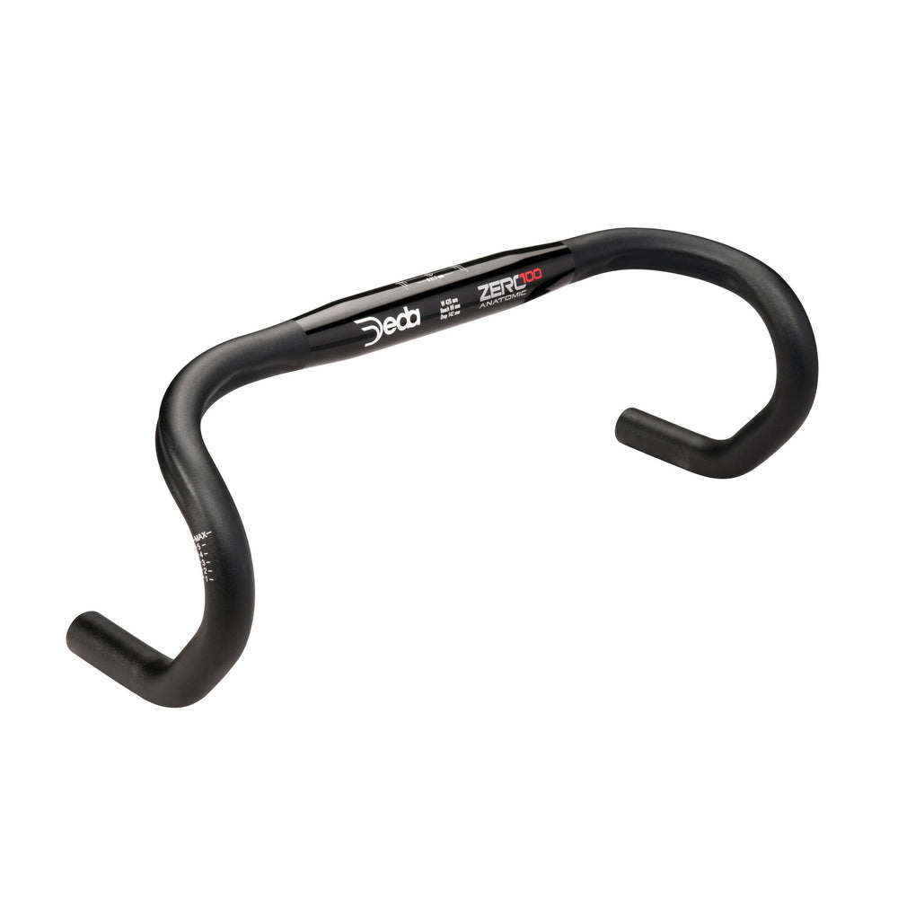 DEDA Guidon Zero100 Anatomique 44cm Aluminium Noir