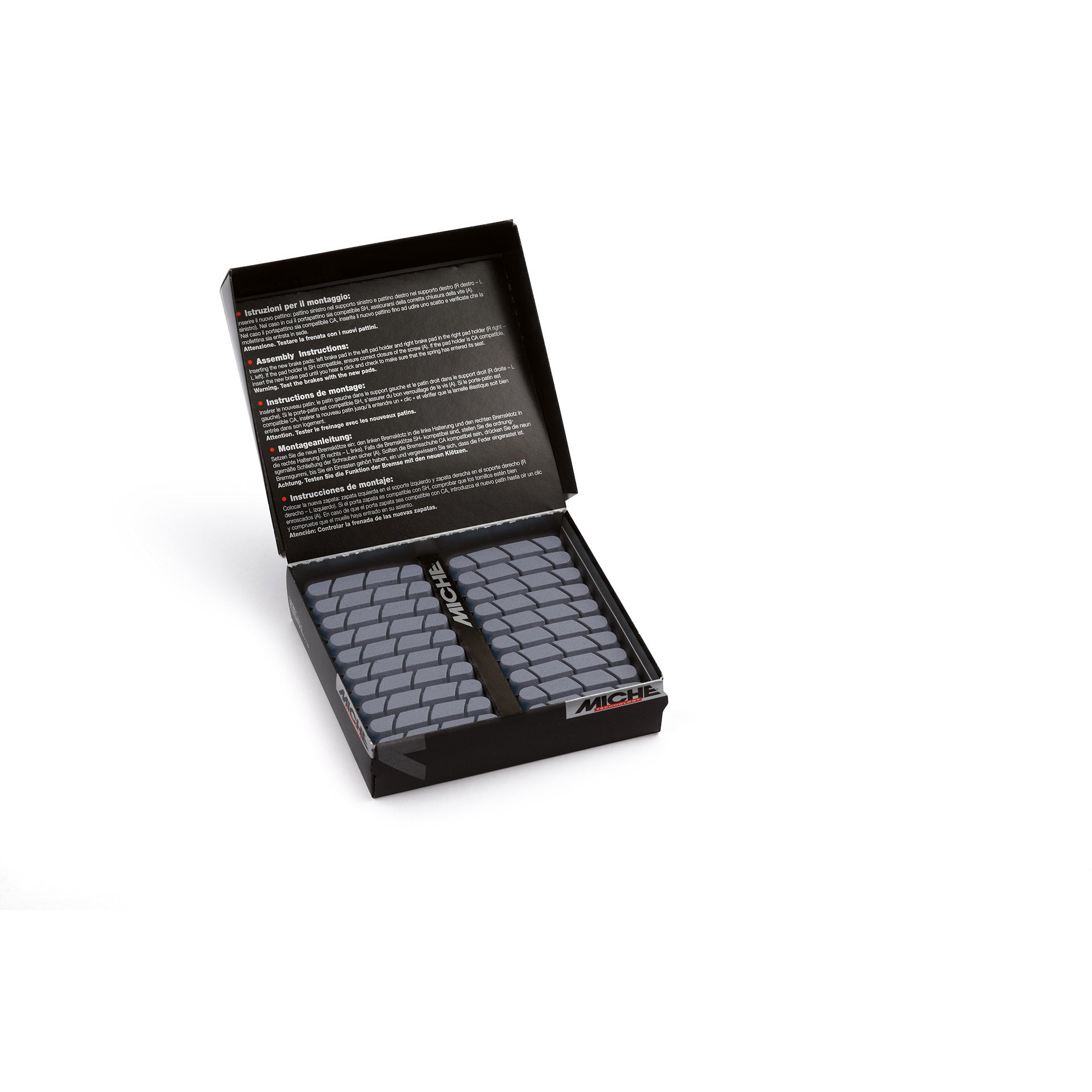 Miche remblokken carbon wielen Campa (40st) natte omstandigheden