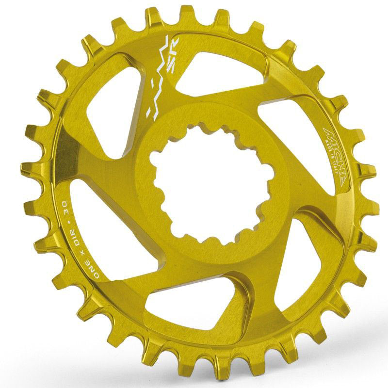 Plateau Miche 11V 32T XM SR jaune Aluminium